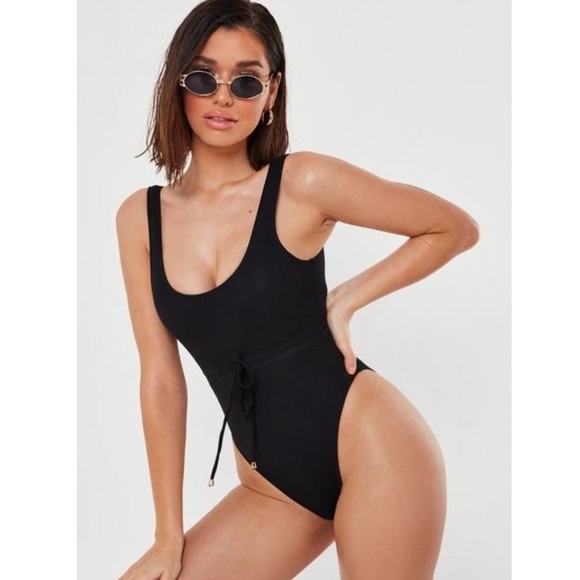 Missguided Other - Missguided Petite Rib Channel waist swimsuit size smallP